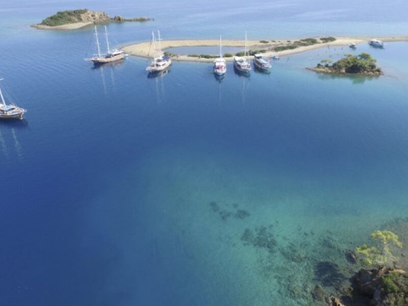 İzmir Çıkışlı Bodrum Gökova Akyaka Marmaris Datça Deniz ve Tekne Turu (3 Gece Otel Konaklamalı)